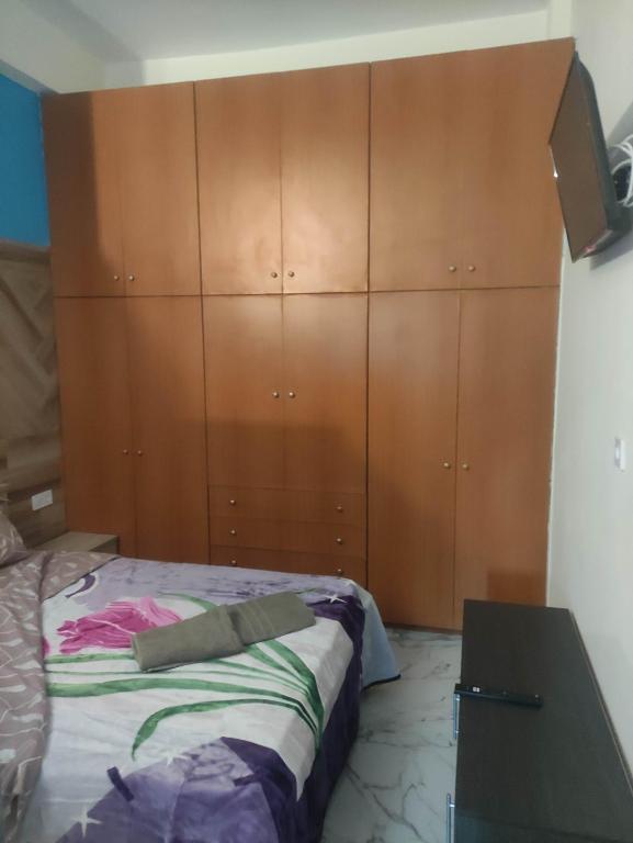 Postel nebo postele na pokoji v ubytování GCM 2 ROOMS kentro