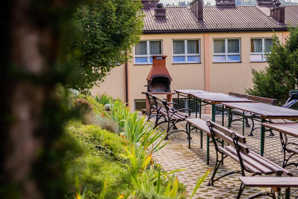 Zahrada ubytování Apartamenty Leśne Zacisze