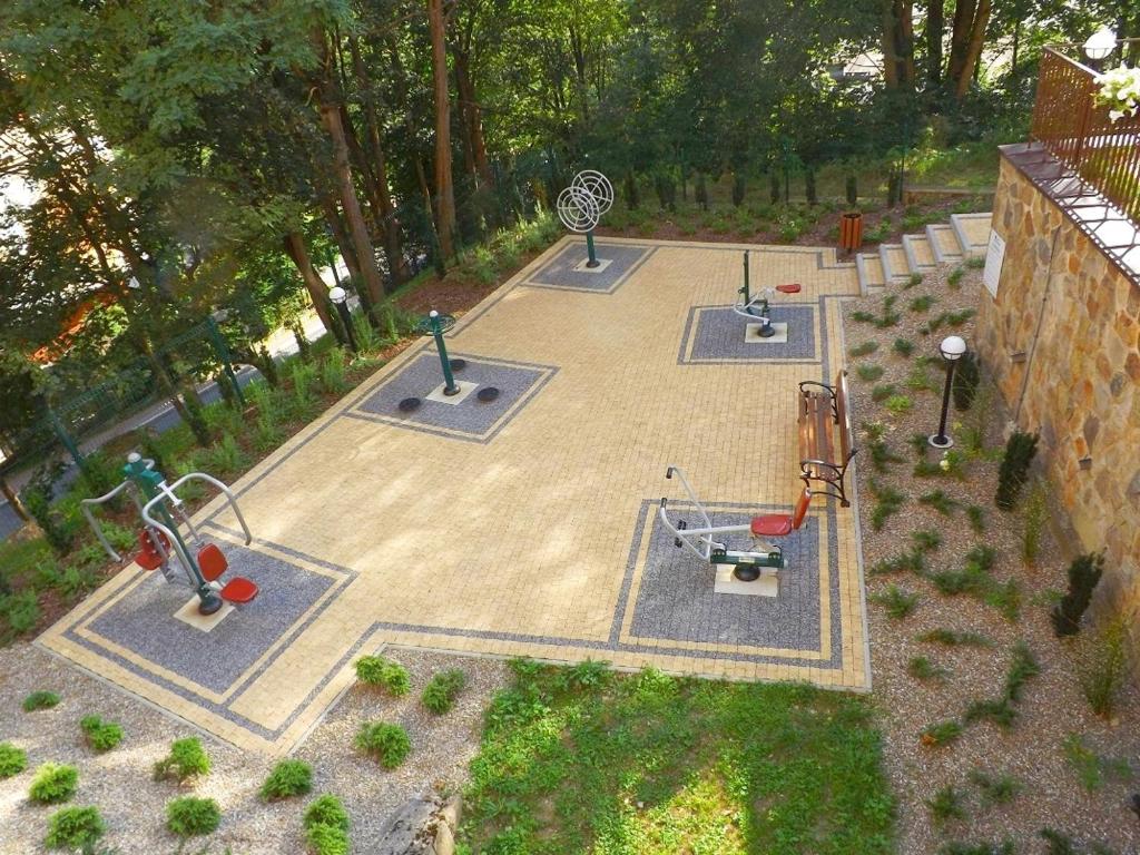 Herní místnost nebo prostor pro děti v ubytování Apartamenty Leśne Zacisze