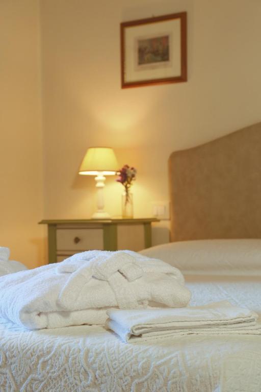 Postel nebo postele na pokoji v ubytování Molenda B&B