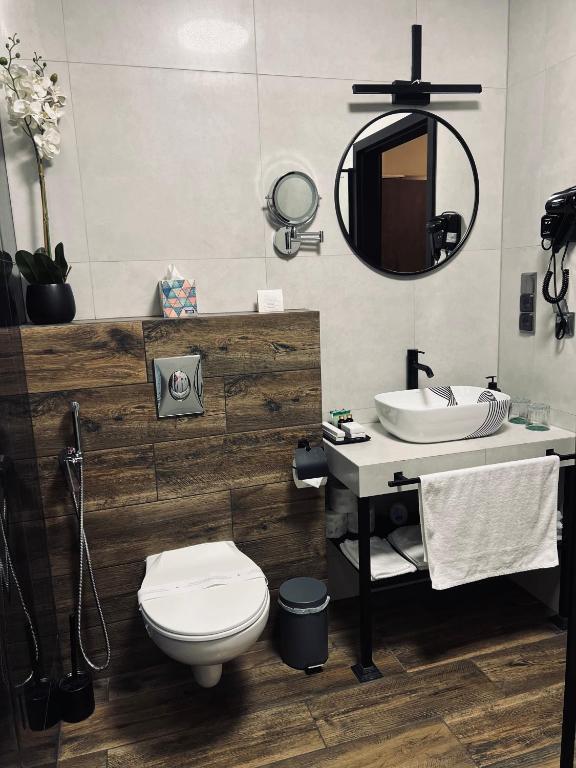 Koupelna v ubytování Global Home - Aparthotel - No Contact Check In