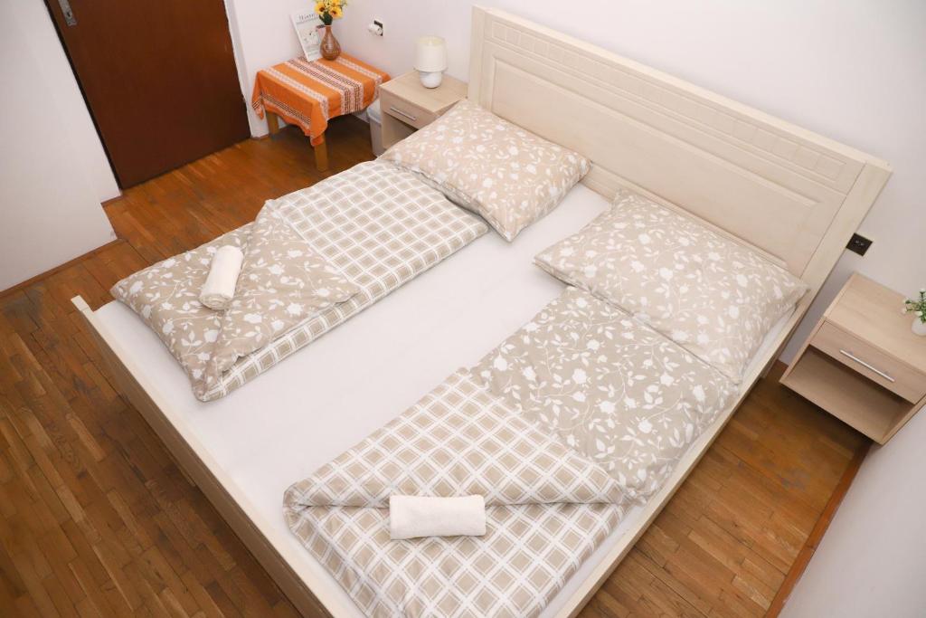 Postel nebo postele na pokoji v ubytování Ubytovanie Viktória