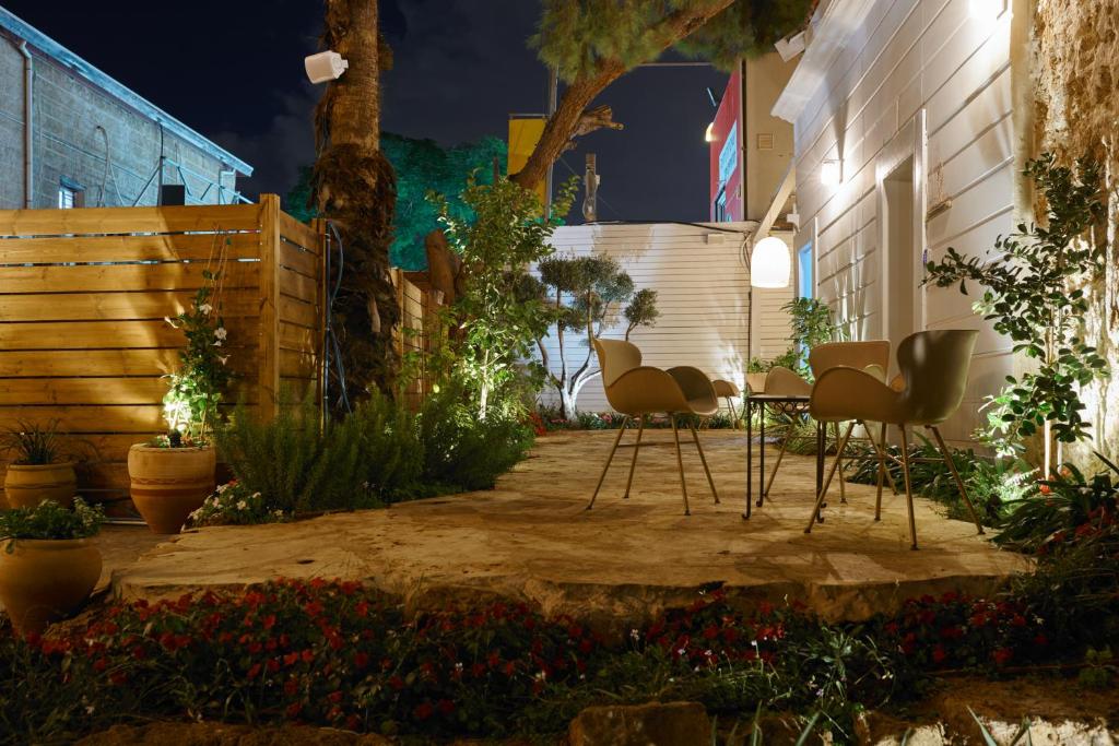 Zahrada ubytování Tel-Aviv LALA Boutique Hotel