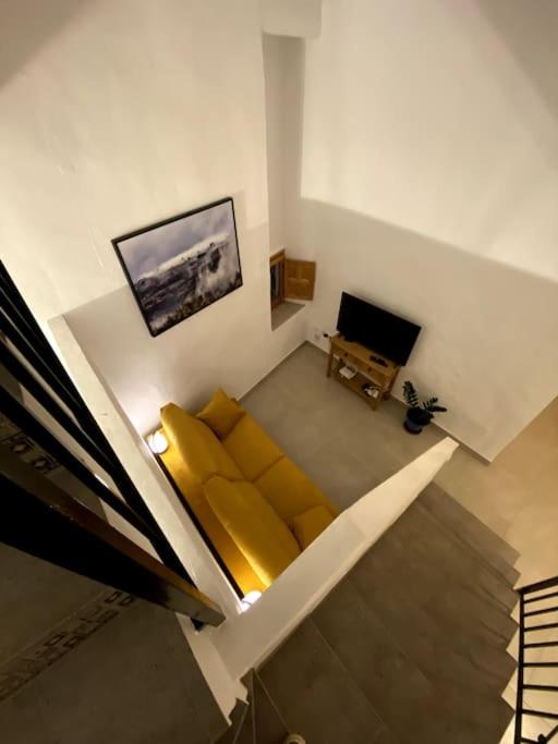 TV a/nebo společenská místnost v ubytování Casa Palma