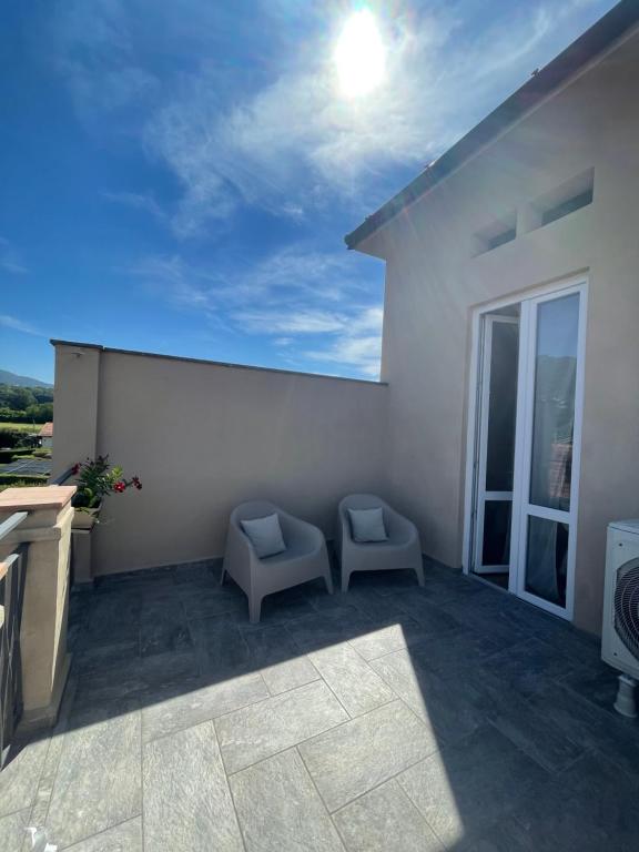 Balkón nebo terasa v ubytování Piccola Dimora B&B