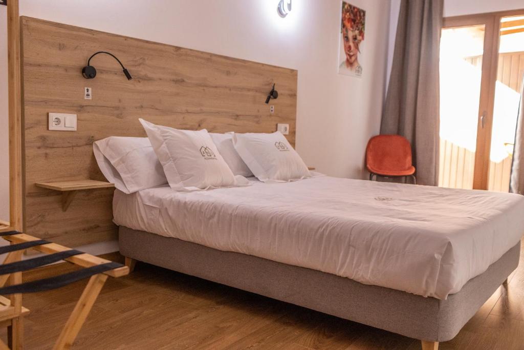 Postel nebo postele na pokoji v ubytování ANJ Alojamientos