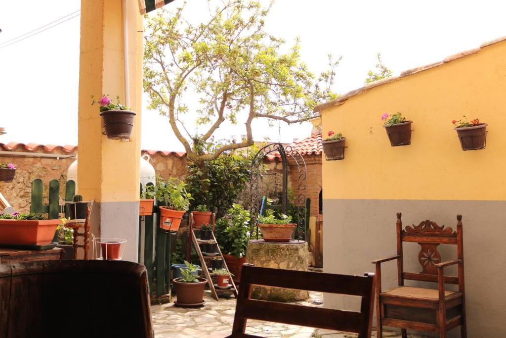 Patio nebo venkovní prostory v ubytování los arcos y ancasela