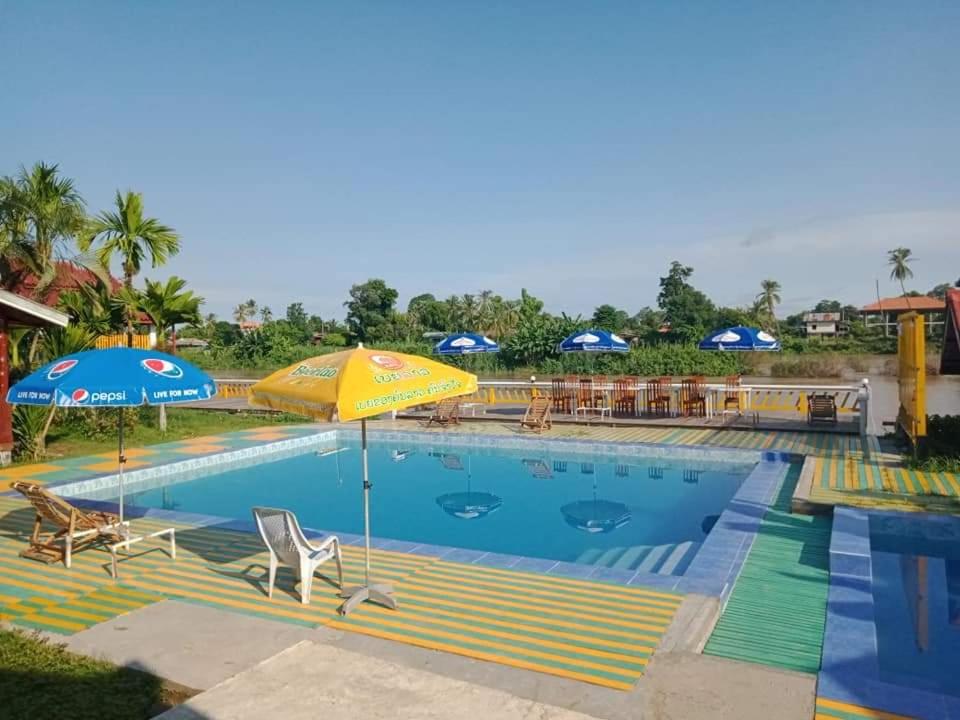 The swimming pool at or close to Pan guest house