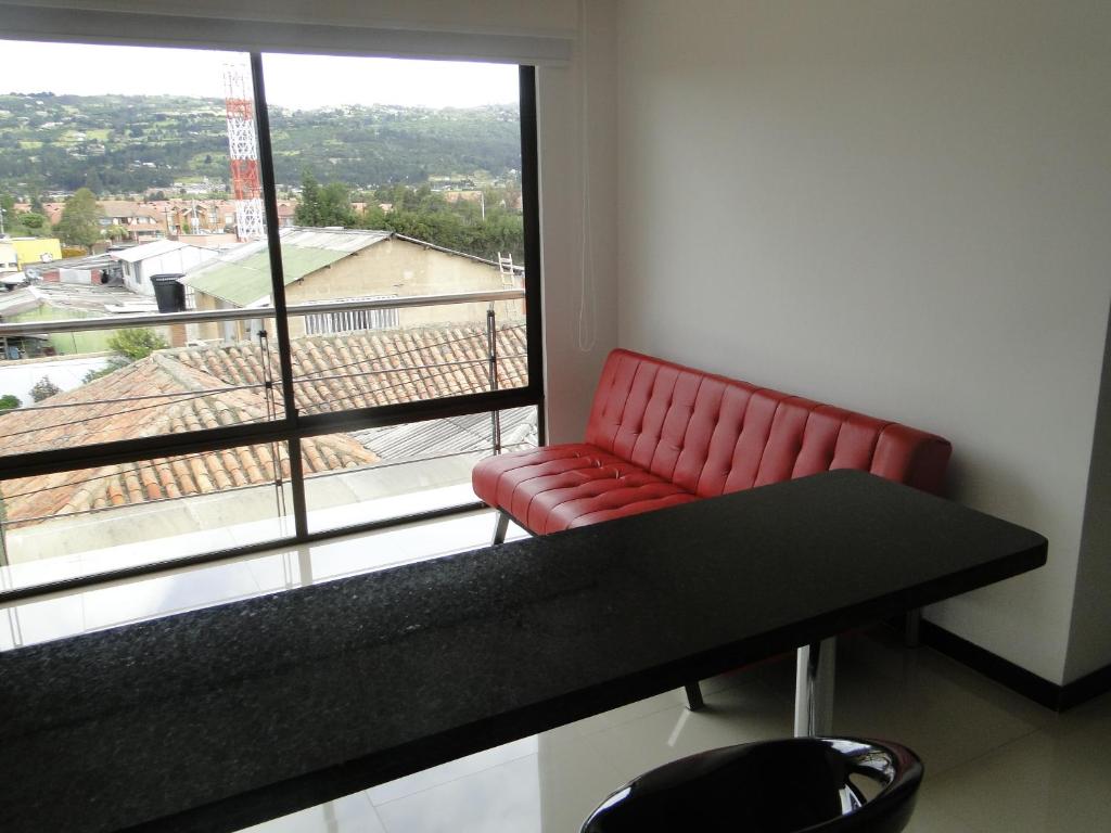 Posezení v ubytování Hotel Campestre Villa Juliana