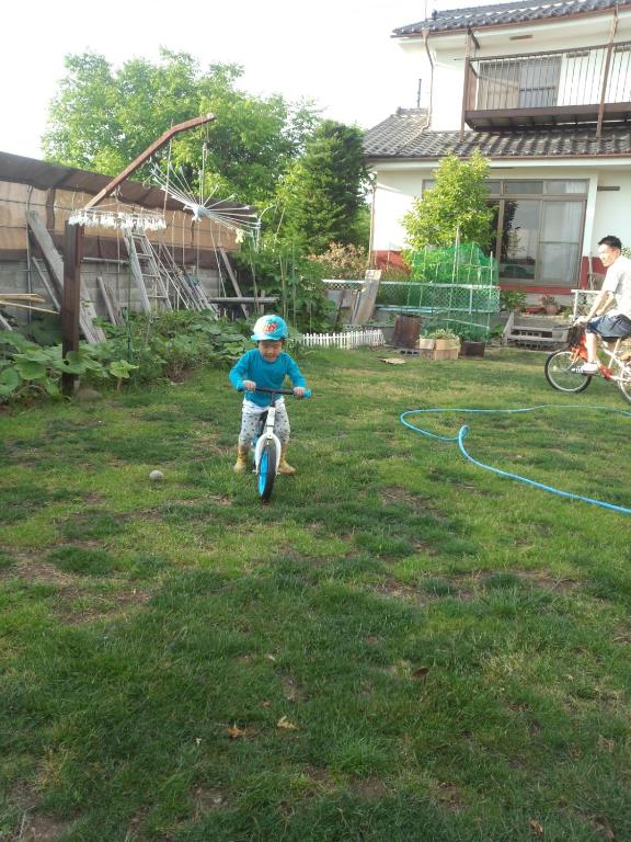 ゲストハウス陽だまりの宿に滞在中の子供