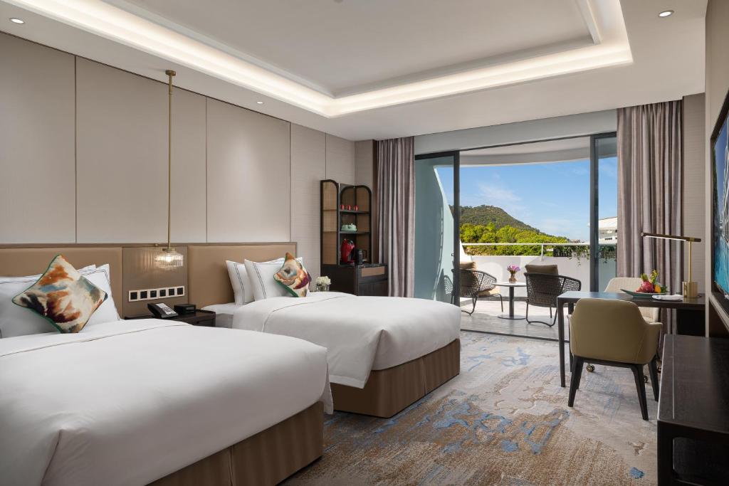 White Swan Hotel Taizhou - Habitación Gemela Con Vista (la Imagen De La Habitación Es Solo De Referencia. El Tipo De Habitación Específico Prevalecerá)