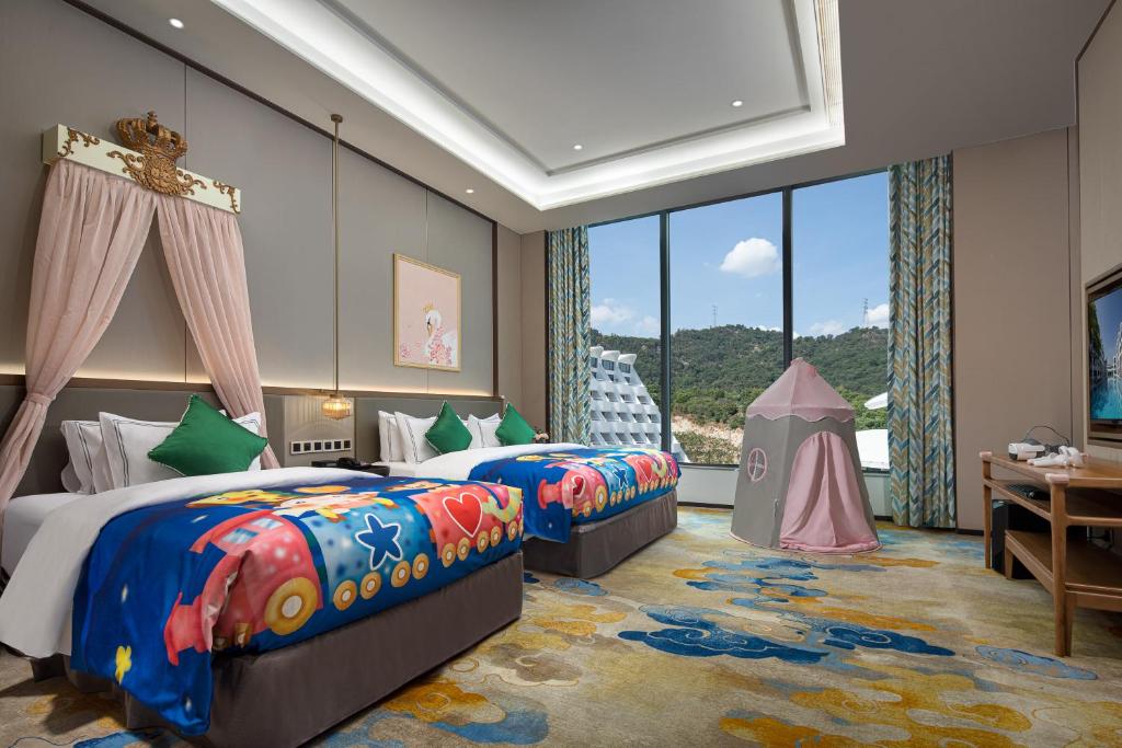 White Swan Hotel Taizhou - Habitación Familiar (la Imagen De La Habitación Es Solo De Referencia. El Tipo De Habitación Específico Debe Prevalecer)