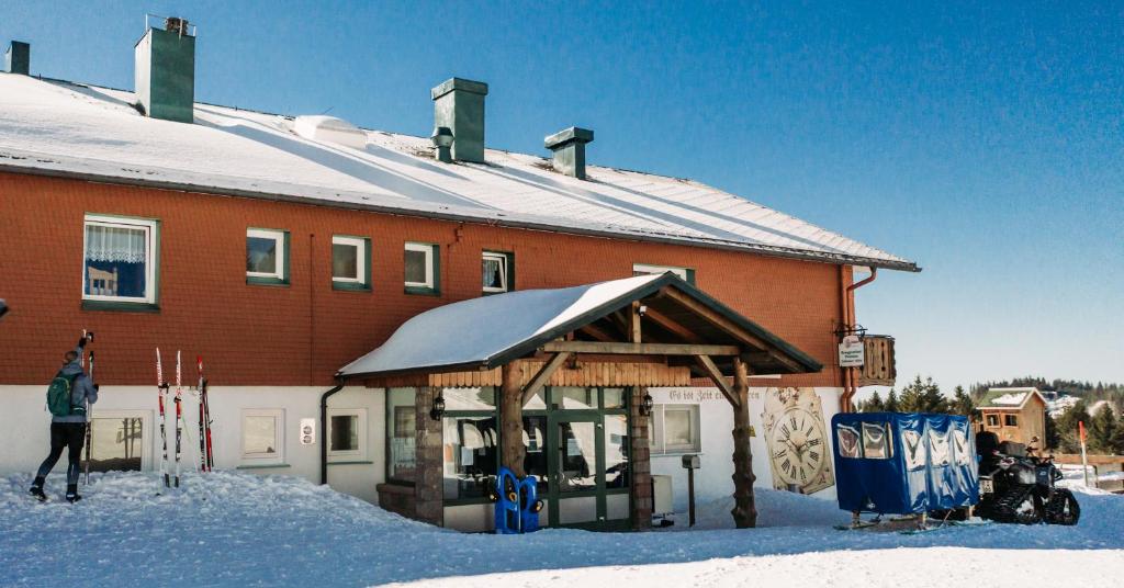 Berggasthof zur Todtnauer Hütte v zimě