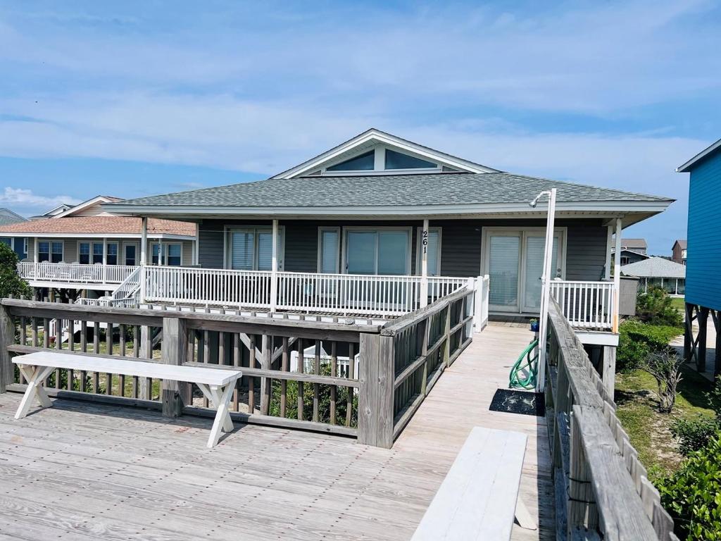 Balkón nebo terasa v ubytování Seaside