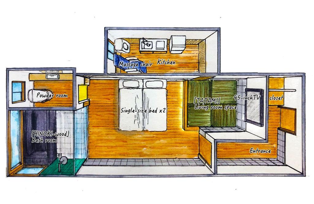 Kunugi Relaxation with 4 modern rooms - 