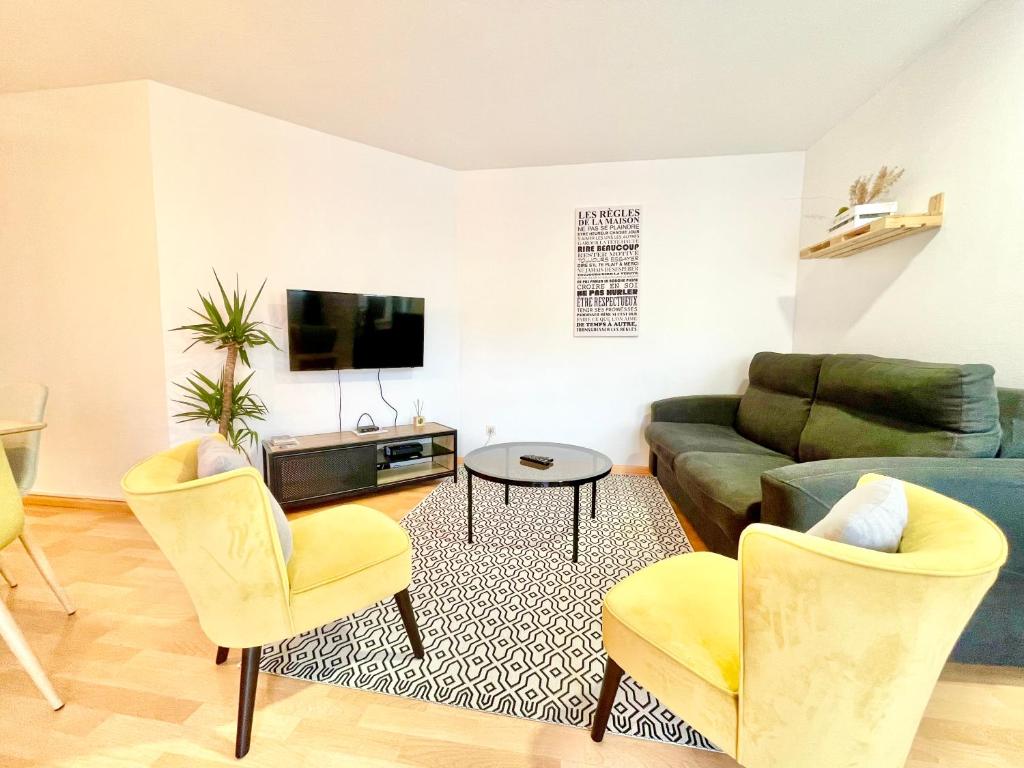 Centre Ville - Balcon - Parking gratuit - 6