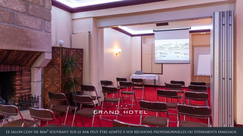 Konferenční prostory v ubytování Grand Hôtel Bénodet Abbatiale Riviera Bretonne