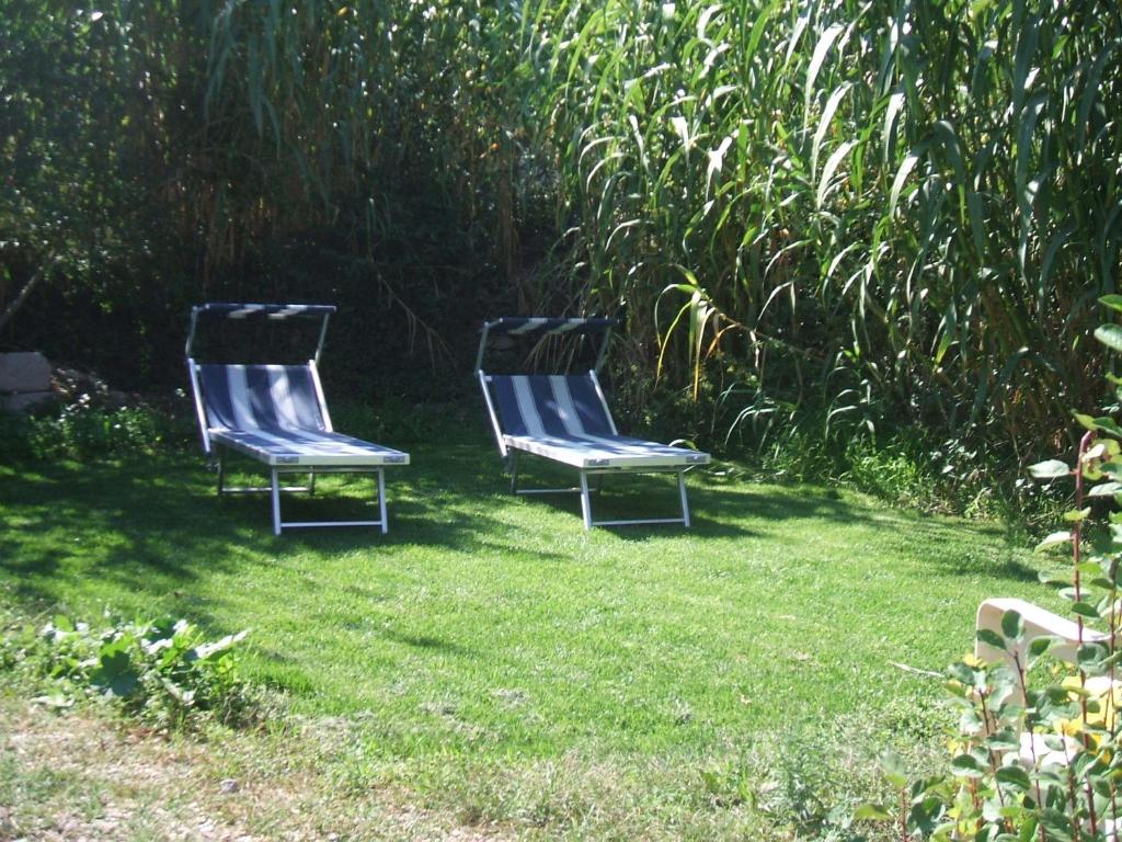 Jardí fora de Su Cantaru Guesthouse
