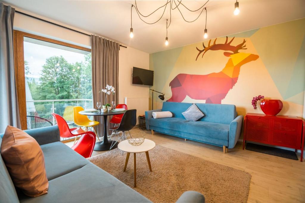Posedenie v ubytovaní Apart Invest Widok 800 M5