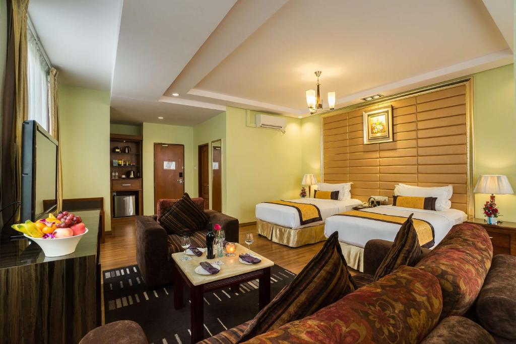 Istumisnurk majutusasutuses Best Western Green Hill Hotel