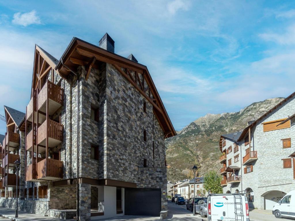 Nespecifikovaný výhled na hory nebo výhled na hory při pohledu z apartmánu