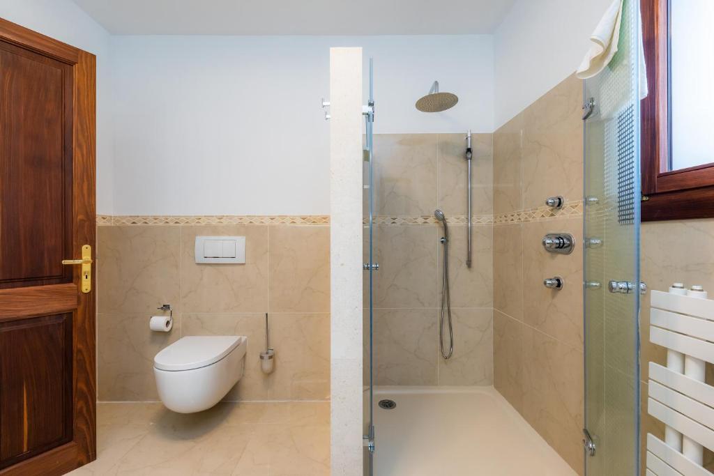 Koupelna v ubytování Villa Font de sa Cala