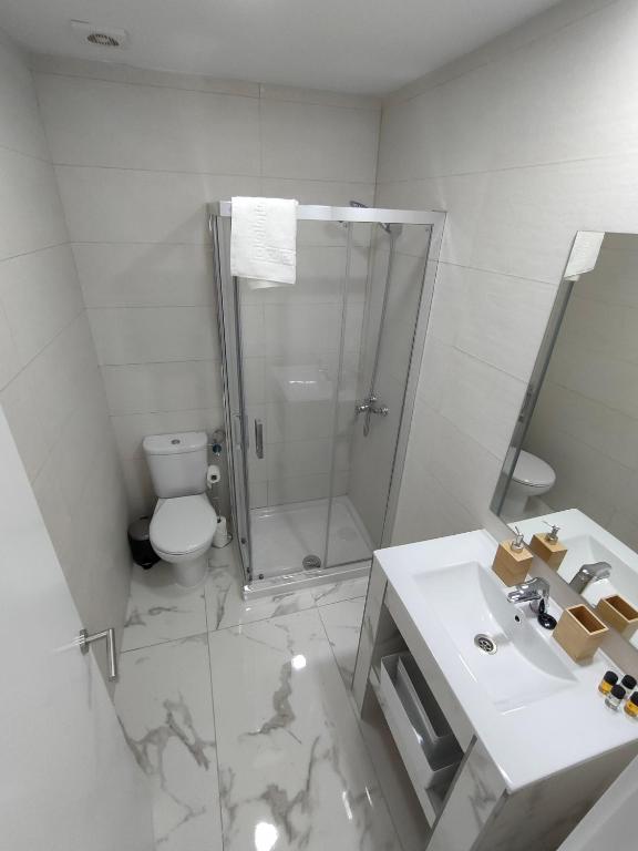 Kúpeľňa v ubytovaní HOLA SUITE