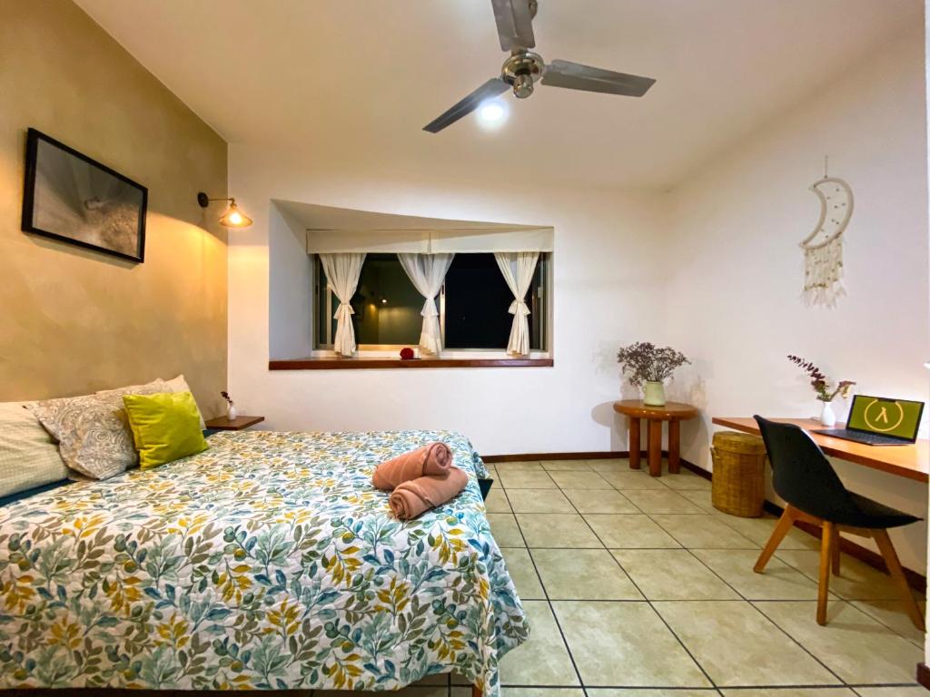 Cama ou camas em um quarto em Humant Coliving - Cancún