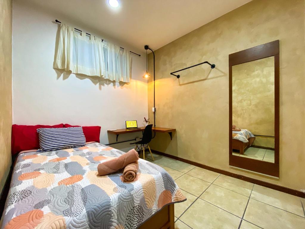 Cama ou camas em um quarto em Humant Coliving - Cancún