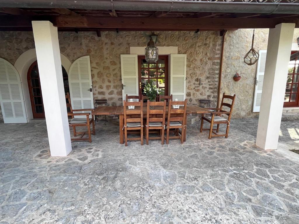Patio nebo venkovní prostory v ubytování Cas Puput Mallorca