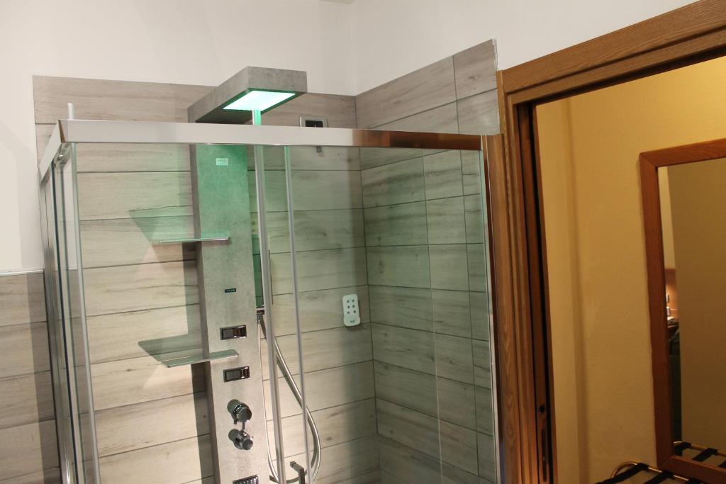 Koupelna v ubytování Grand Hotel Principe