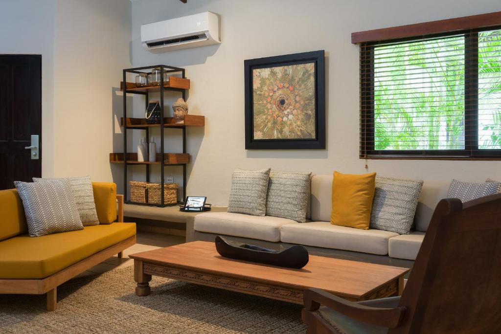 Posezení v ubytování Cala Luna Boutique Hotel & Villas