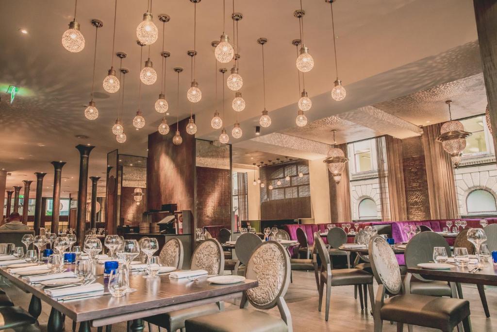 Restaurace v ubytování Forty Seven Hotel Manchester, WorldHotels Crafted