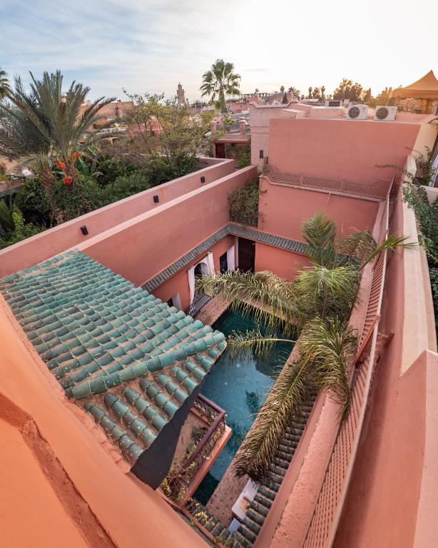 Balkón nebo terasa v ubytování Palais Riad Lamrani