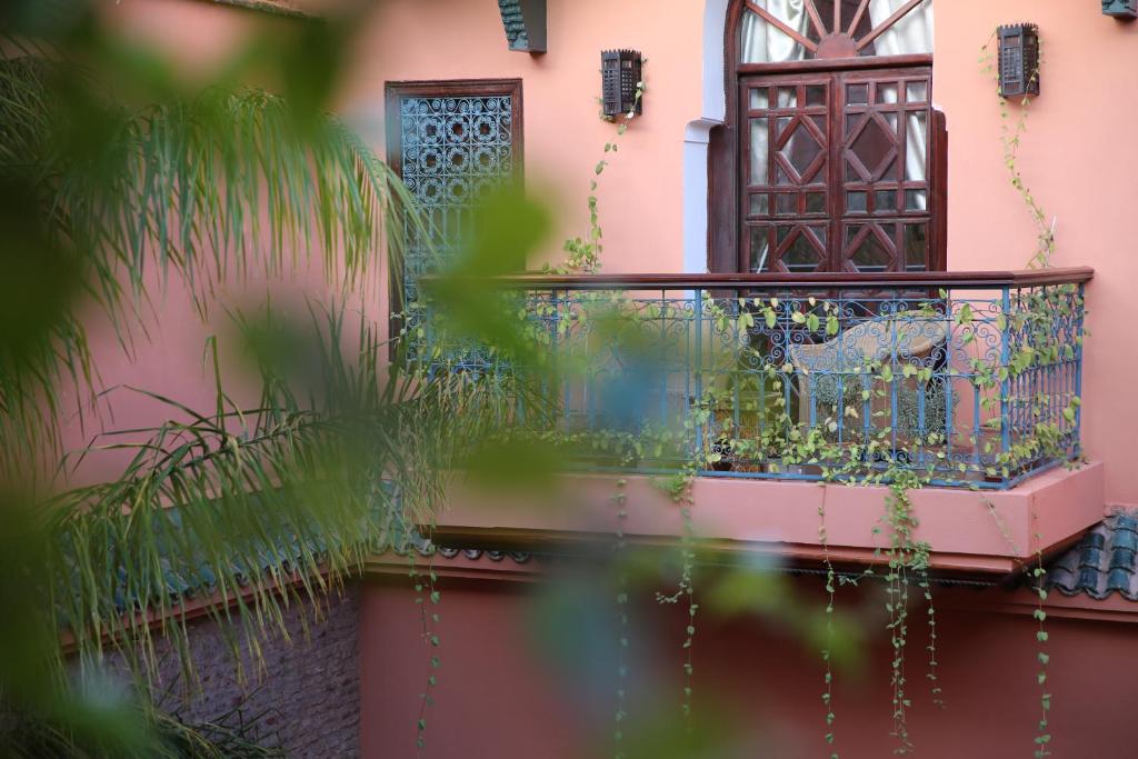 Zahrada ubytování Palais Riad Lamrani