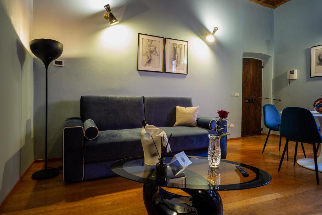 Posezení v ubytování N°30 CHARME Apartments