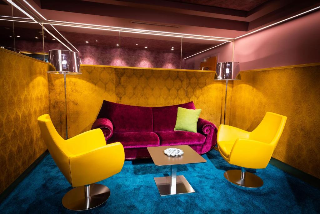 Posezení v ubytování Hotel Allmer