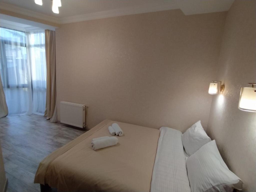 Llit o llits en una habitació de Gogichas tower
