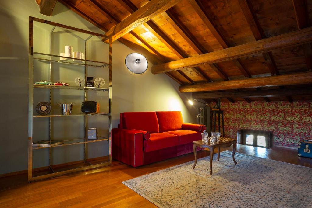 Posezení v ubytování N°30 CHARME Apartments