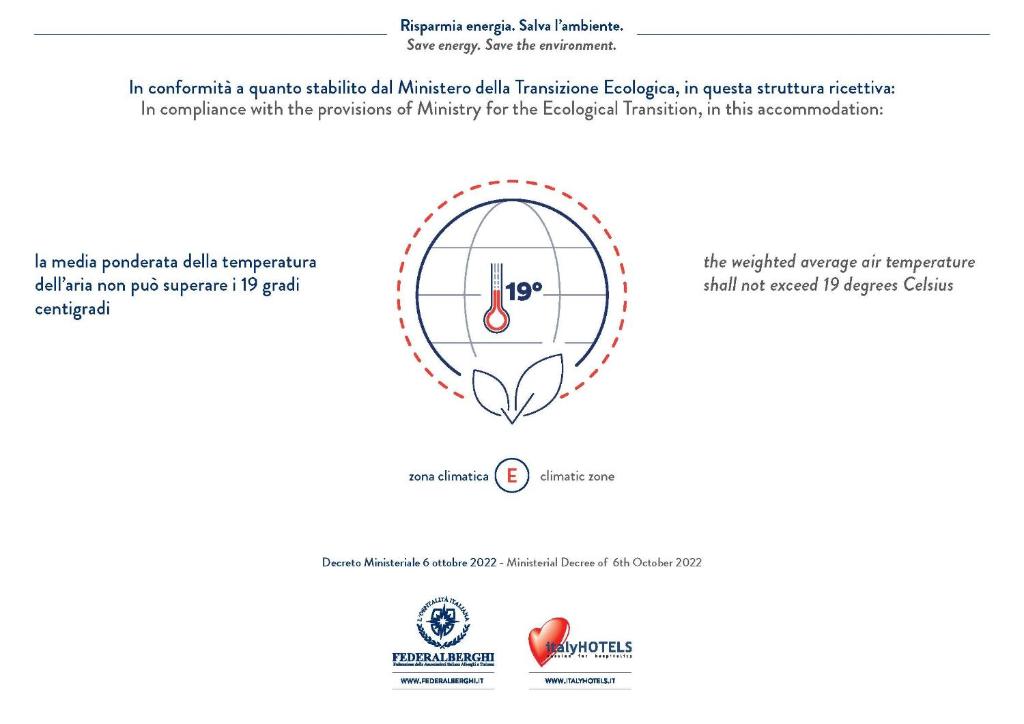Certifikát, hodnocení, plakát nebo jiný dokument vystavený v ubytování Maison Emozioni