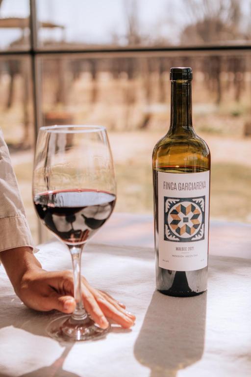 Nápoje v ubytování Posada Finca Garciarena