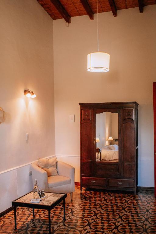 Posezení v ubytování Posada Finca Garciarena