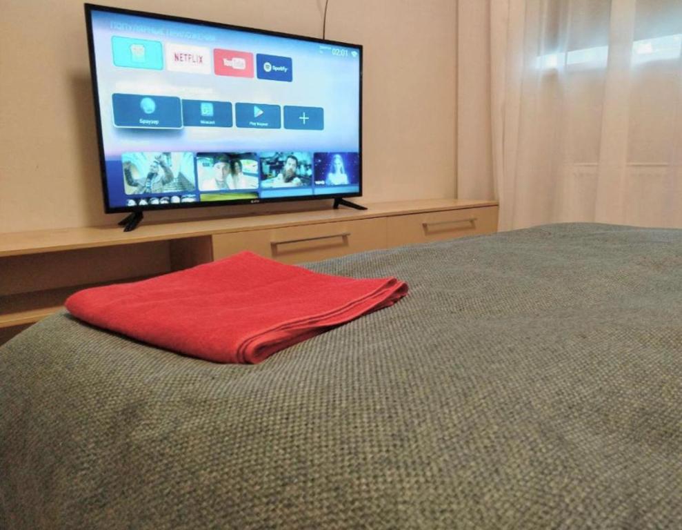 Postel nebo postele na pokoji v ubytování Hostel Riga KVANT