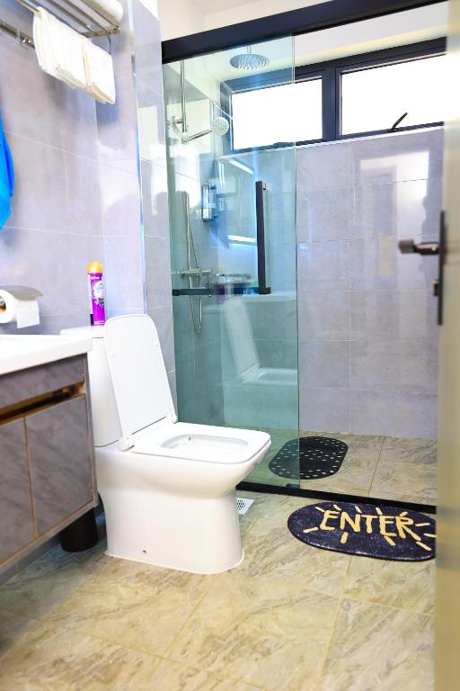 Koupelna v ubytování Elite Luxury Apartments Kilimani - A 2 Bedroom Oasis of Serenity