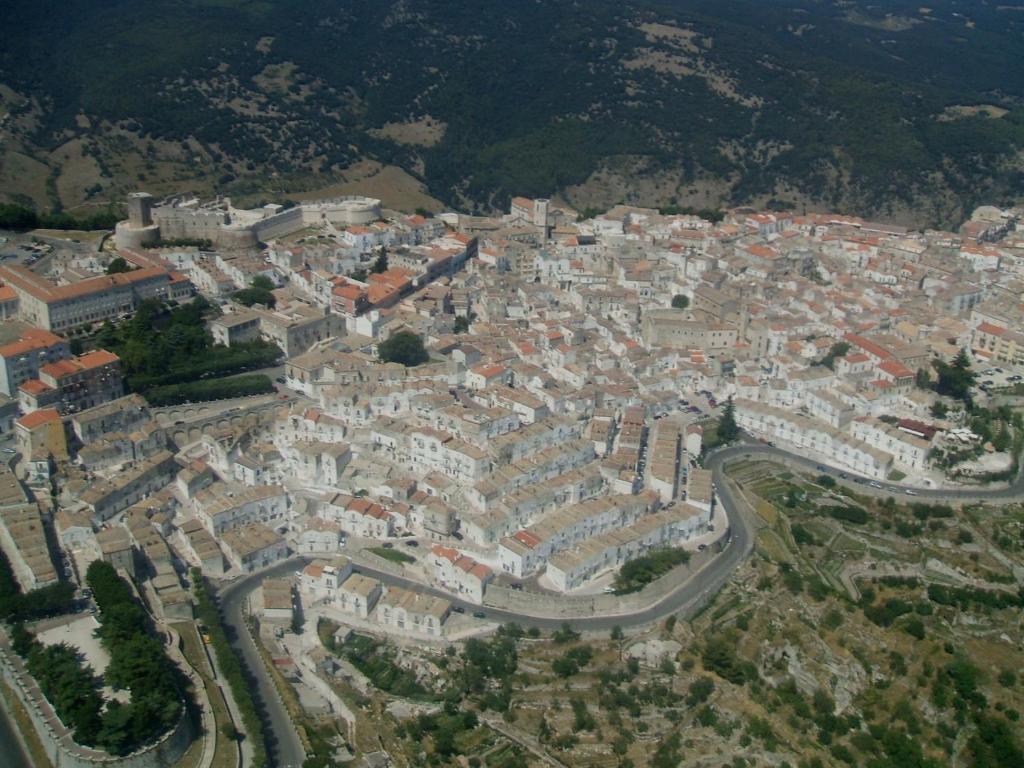 Letecký snímek ubytování Albergo Casa Del Pellegrino