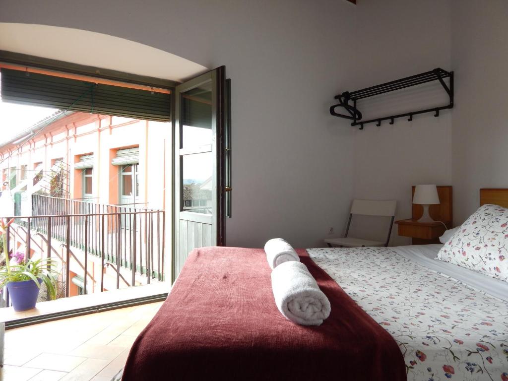 Postel nebo postele na pokoji v ubytování Casa La Espartería de la Corredera