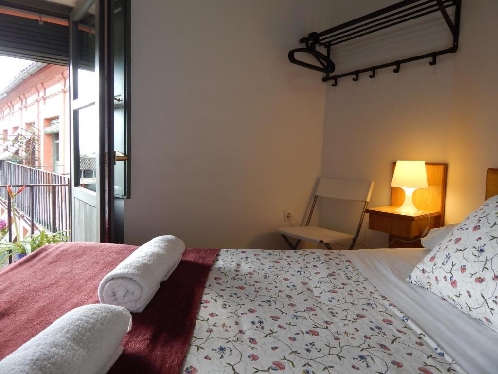 Postel nebo postele na pokoji v ubytování Casa La Espartería de la Corredera
