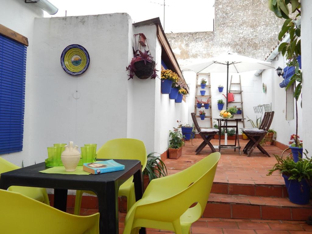 Posezení v ubytování Casa La Espartería de la Corredera