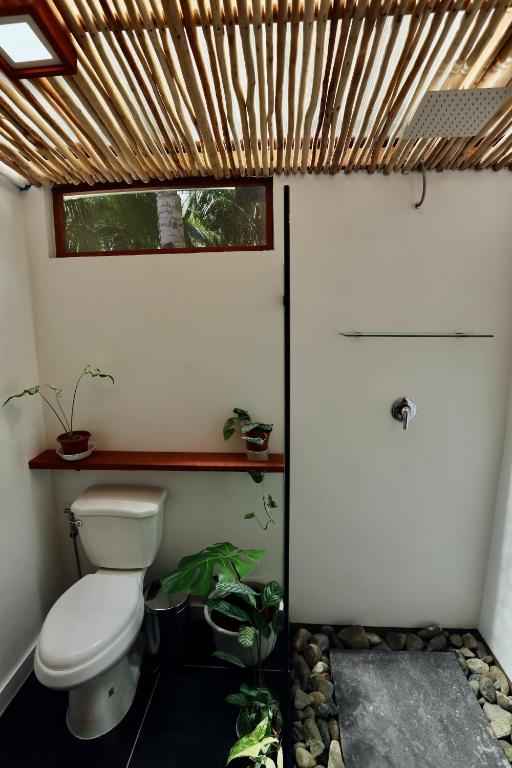 Koupelna v ubytování LaFinca Hostel Siargao