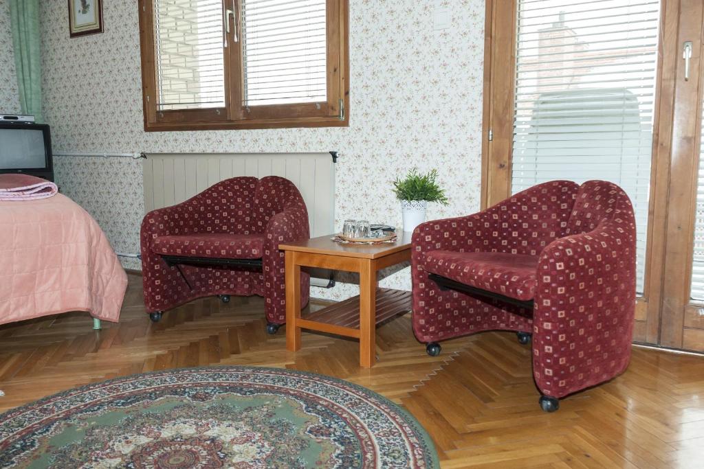 Posedenie v ubytovaní Bellevue Budapest B&B